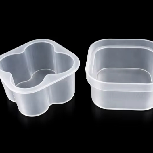 Vial Packaging 10ml 4-Piece PE Plastic Boxes Packaging with Anti-static Feature for Liquid Peptide Vials