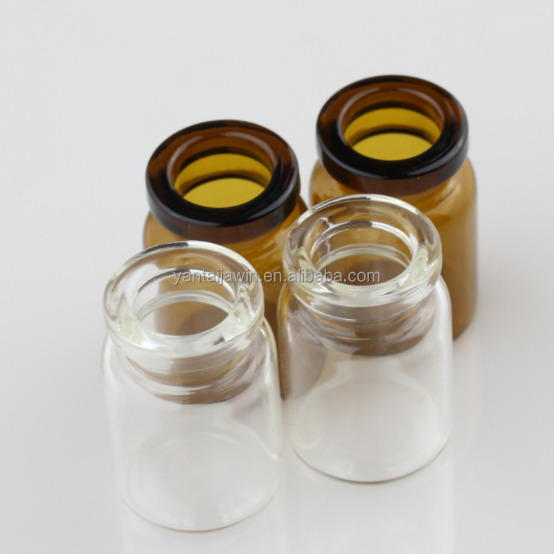 Small Molded Sterile 10ml clear Glass Vial for Pharmaceutical and Veterial Injection Packaging