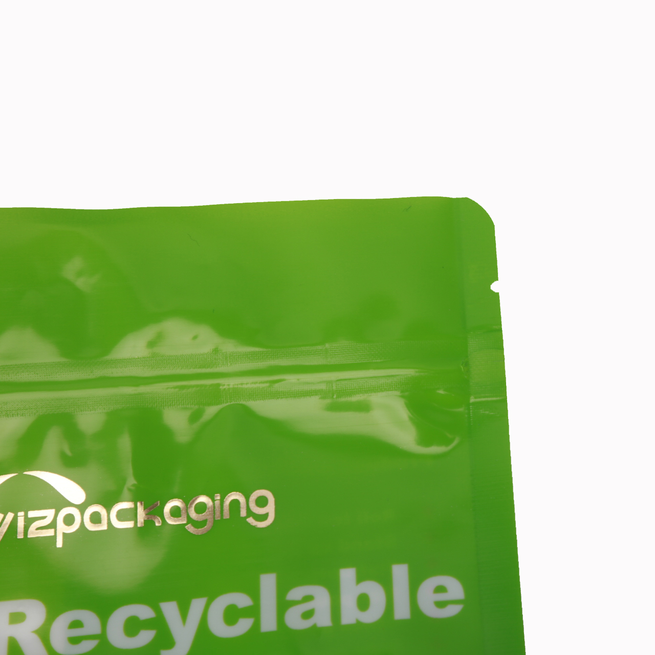 100% Recyclable Eco Friendly Gravure Printed Ziplock Stand up Pouch PLA Bags for Pet Food &amp; Snack Use