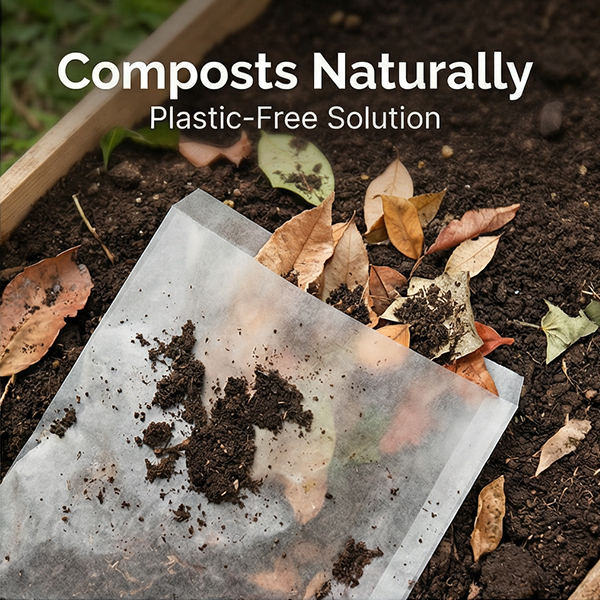 Luxury Eco-Friendly 100% Biodegradable Garment Glassine Waxed Paper Bags Transparent Glassine Paper Bag for Clothing and Shoes
