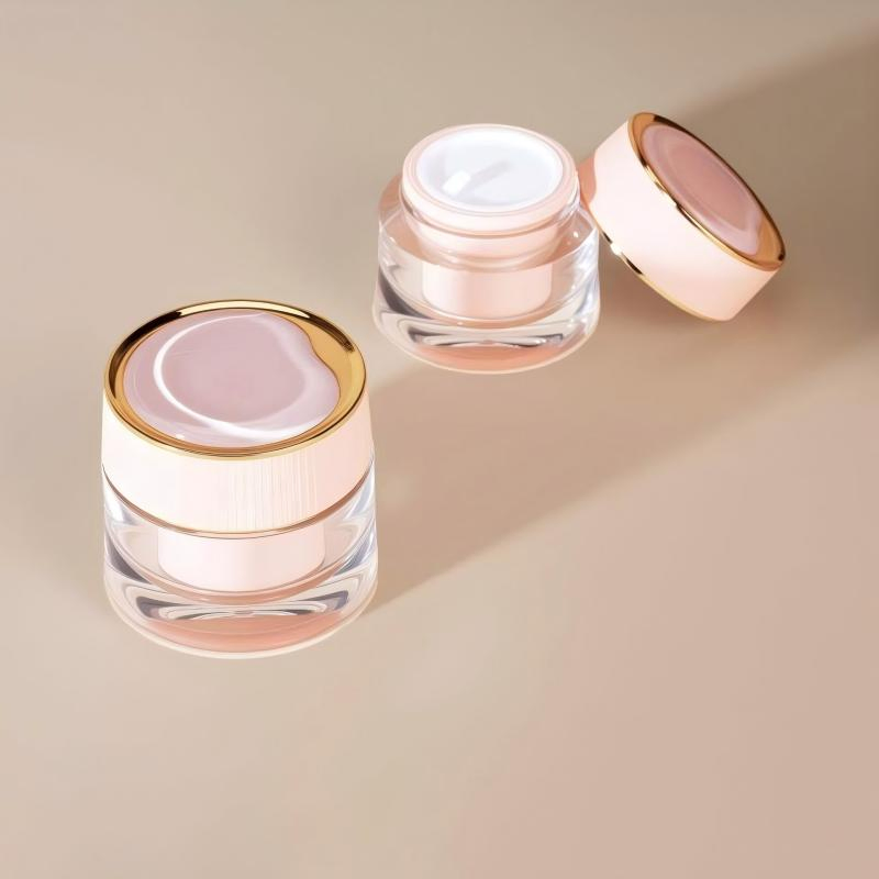 30g 50g Luxury Empty Glass Cosmetic Packaging Cream Container Jar Skincare Set Packaging