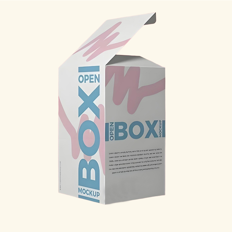 Factory Printing Of Customized Logos On Durable Paper boxes For Cosmetics And Food Packaging, With Embossing And Printing