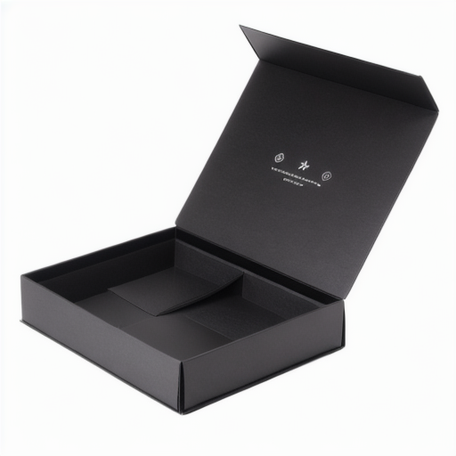 Wholesale Custom Logo Black Luxury Cardboard Paper Gift Foldable Magnetic Packaging Box