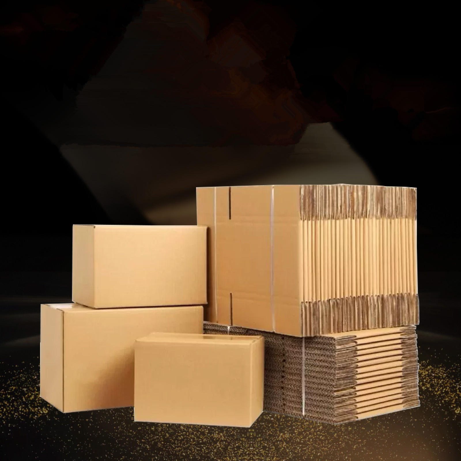 Custom Corrugated Cartons Mailing Moving Shipping Boxes Cardboard Carton Box Recyclable Strong Cardboard Shipping Boxes