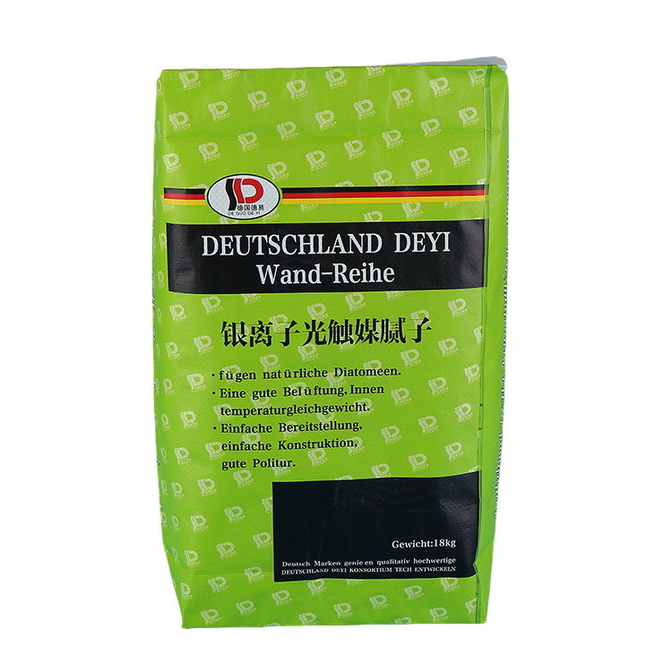 Eco-conscious Sustainable Construction Aggregates Building Materials Storage Packaging Personalized Print Valve Bag