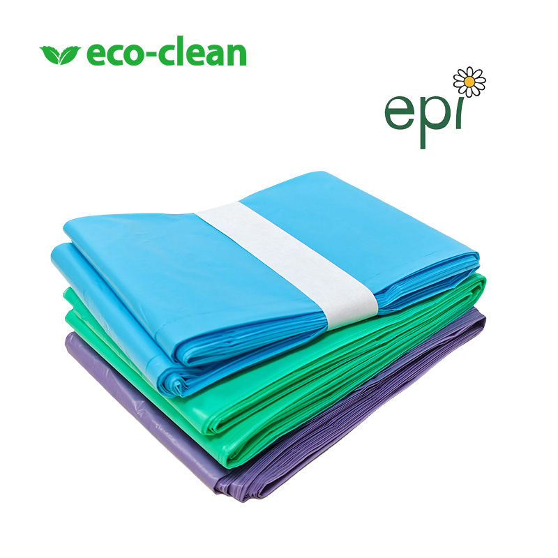Eco-clean Degradable EPI Eco-friendly Thickened Leak-proof Smart Trash Can Replaces Garbage Bags Diaper Pail Refill Bags