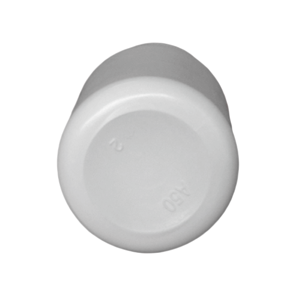 50cc White Plastic HDPE Bottle Pharmaceutical Container for Oral Solid Medication Pill Capsule Tablet Powder with Screw Cap CRC