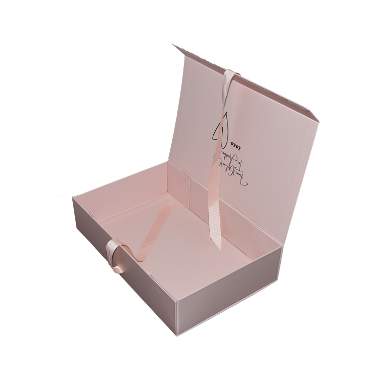Custom Logo Magnetic Closure Folding Paper Packaging Box Newborn Baby Gifts Box Set Clothes Storage