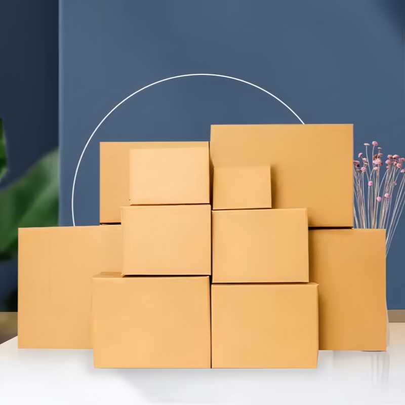 Corrugated Cardboard Shipping Boxes Durable Mailing Business Packaging Shipping Kraft Mailer Package Strong Corrugated Box