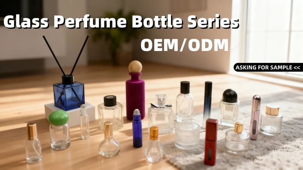 Empty Luxury Perfume Bottle Glass Bottle Packaging for Perfume with Spray