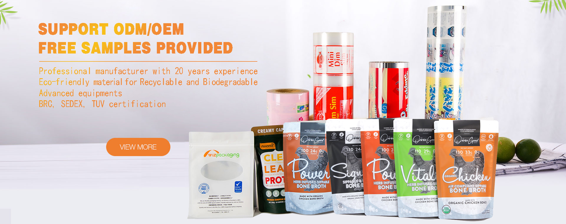 Eco Friendly Packaging Banner