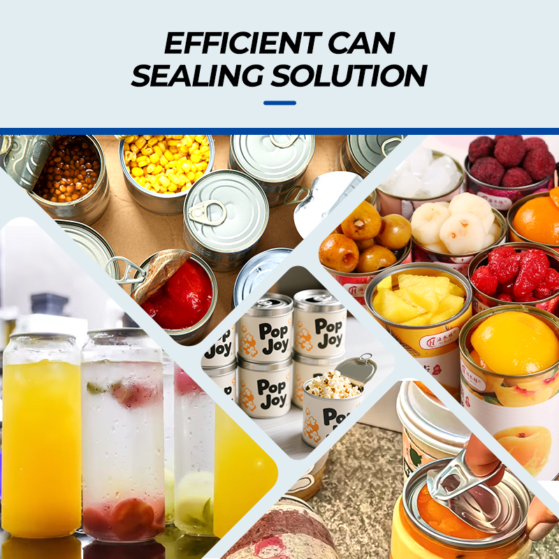 MOSEENER Commercial Soda Pop Can Sealing Machine Automatic PET Tin Can Seamer Beverage Sealer Soda Can Sealer For Milk Tea Shop