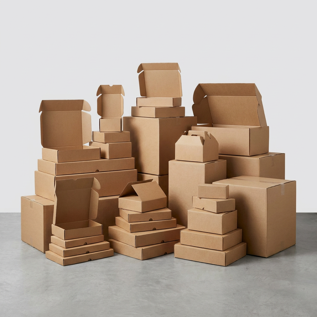 OEM Factory Custom Print Folding Paper Boxes Foldable Corrugated Shipping Mailing Box Packaging Boxes for Clothes
