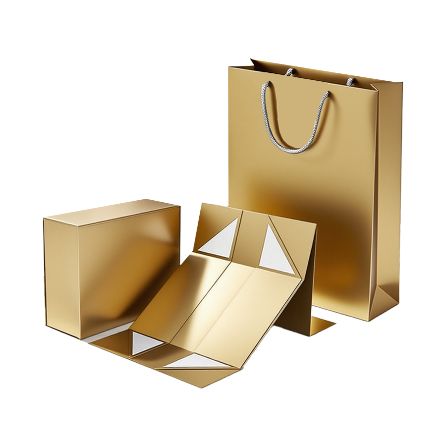 Manufacturer Customized Personalized Printing Gold Foil LOGO Wedding Luxury Gift Folding Box Shopping Cardboard Paper Box
