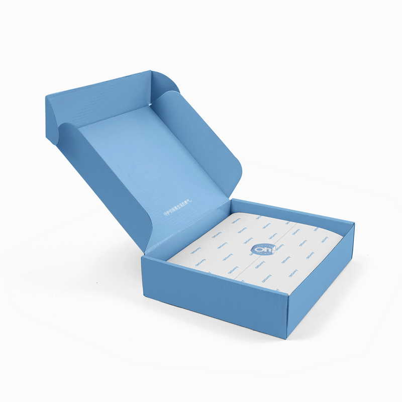 Custom Kraft Portable Biodegradable Environmental Compostable Corrugated Packaging Clothing Mailer Box