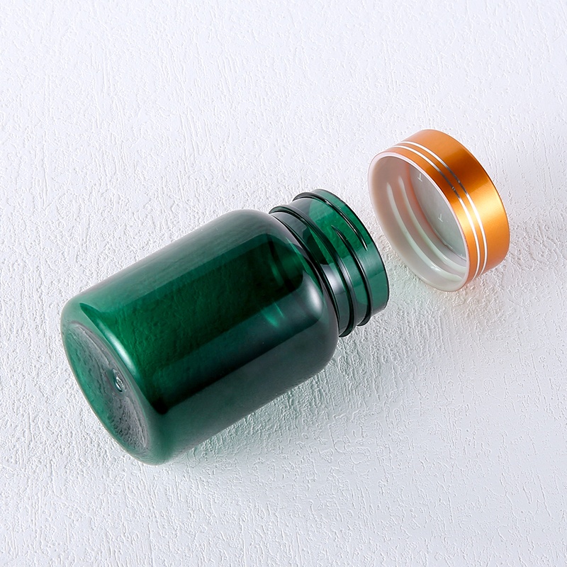 CUSTOMIZED DESIGN Labels 200Ml Pharmacy Pharmaceutical Vitamin Capsule Container Pill PET Bottle Packaging Capsule Tablet