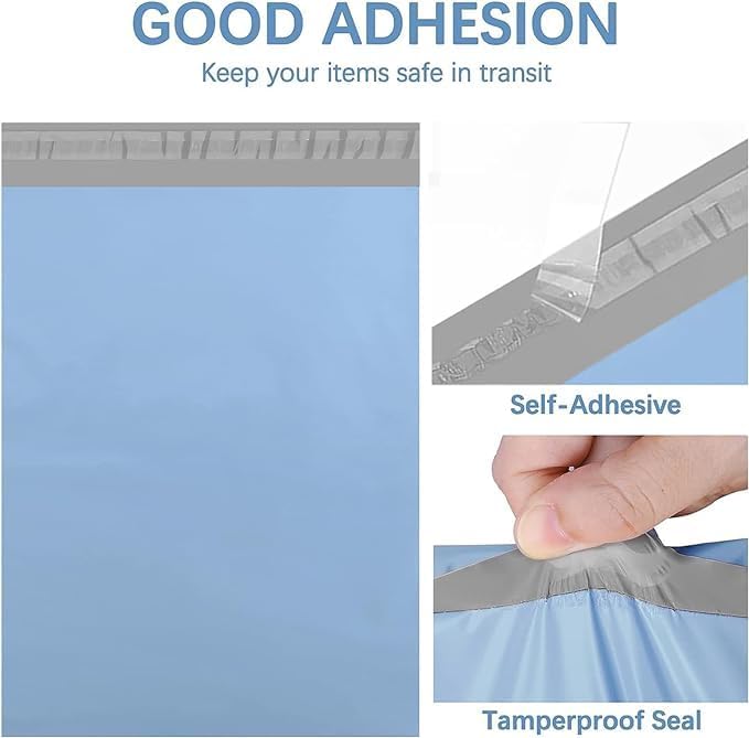 Self Adhesive Low MOQ Custom Poly Mailer Shipping Bags Adhesive Mailing Biodegradable Bags for Clothes Business