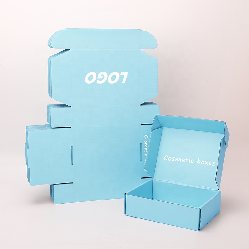 Manufacturer Large Color Printed Cardboard Box Mailing Apparel Box Corrugated Custom Shipping Boxes With logo Packaging