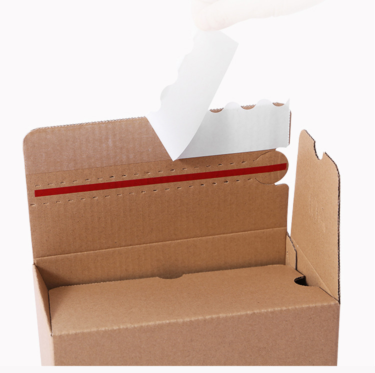 Box Printing Brown Colored Carton Sealing Corrugated Packing Shipping Boxes