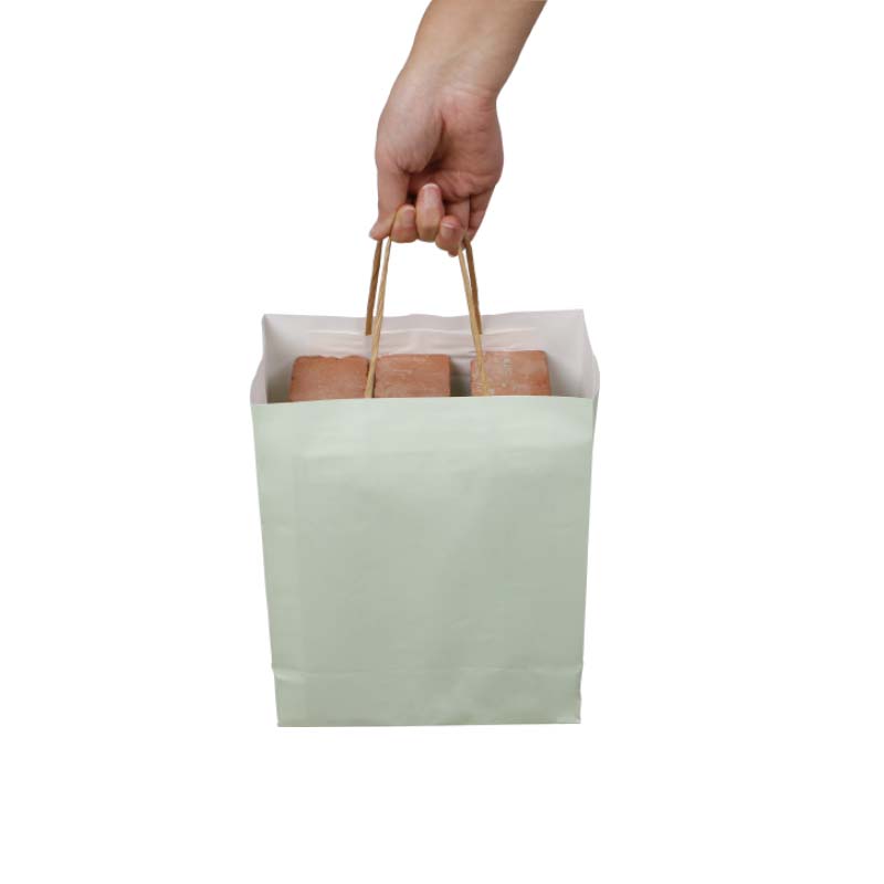 Eco Friendly Biodegradable Recyclable Durable Moisture Proof Custom Kraft Paper Packaging Bag Food Shopping Gift Retail