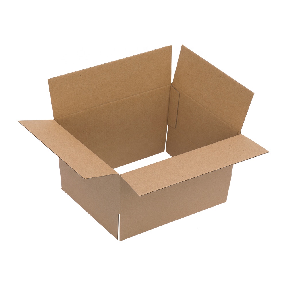 Custom logo Printed Corrugated Packaging Recyclable Box Cardboard Carton Box Shipping Moving Boxes