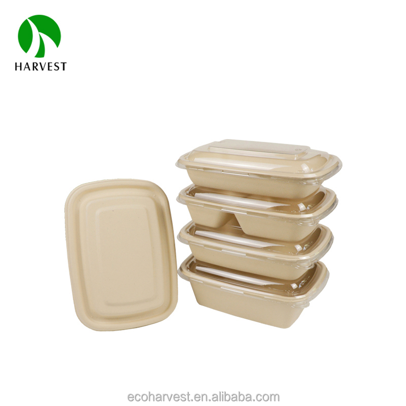 Multiple Specifications Rectangle Biodegradable Eco Friendly Food Packaging