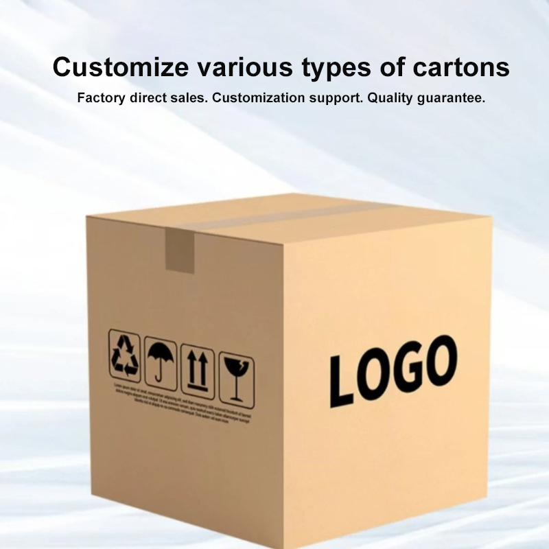 Customized Eco-Friendly Corrugated Logo Box Reliable and Versatile for Corporate Logistics Distribution Scenes