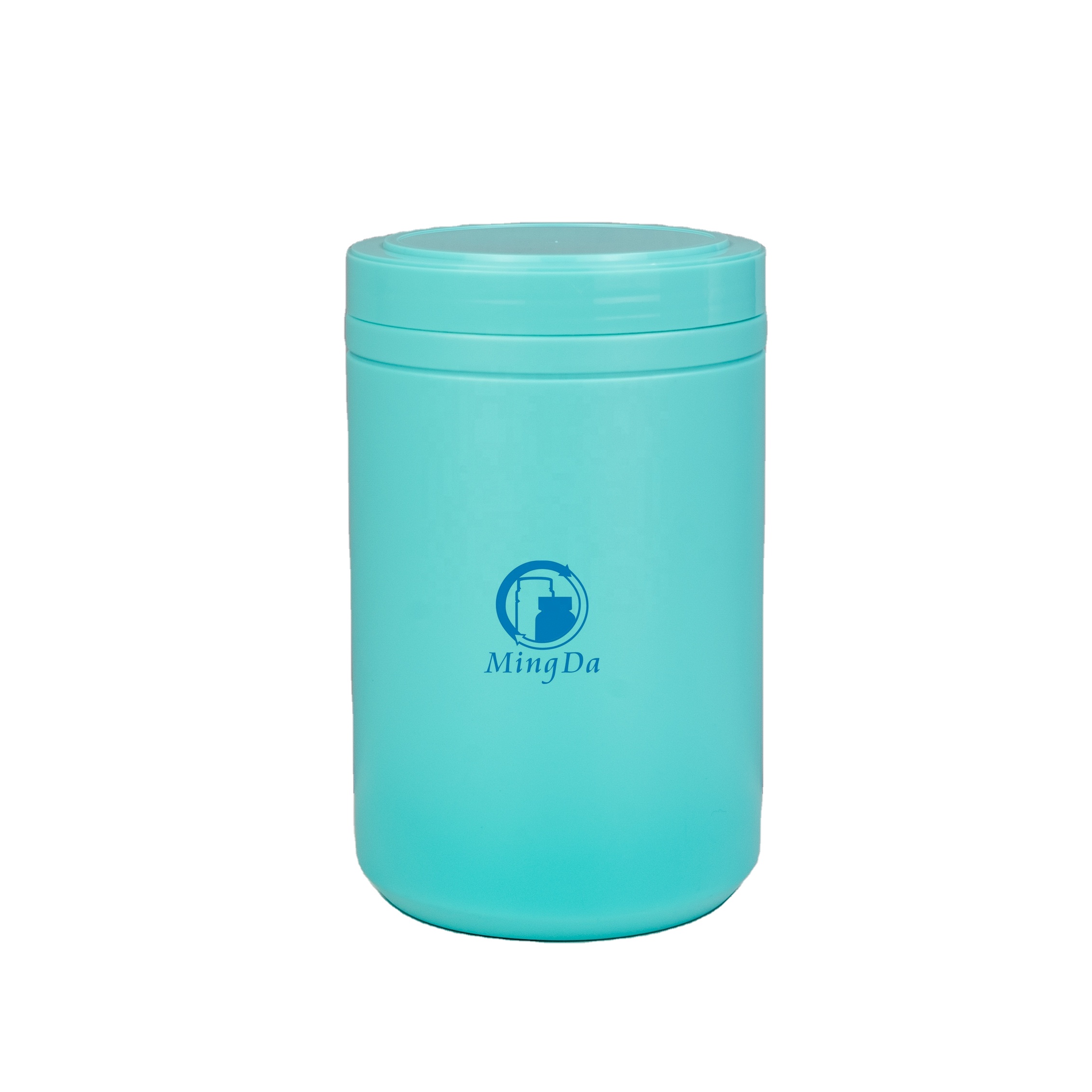 Food Grade HDPE White Pill Bottles Pharmaceutical Capsule Tablets Packaging Plastic Medical Powder Jar