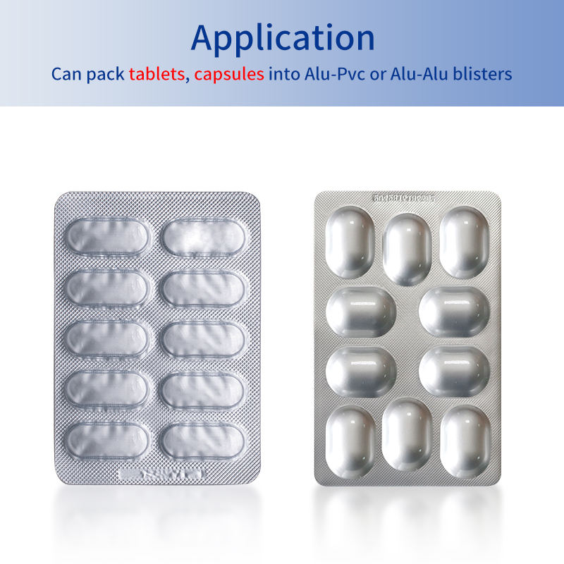 China 250 Capsule Blister Packing Machine Multi Functional Tablet Pills Blister Packaging Machine For Sale