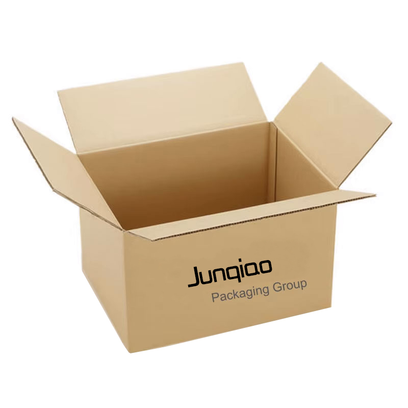 Eco-Friendly Brown Shipping Box - Recyclable Corrugated for Sustainable Packaging