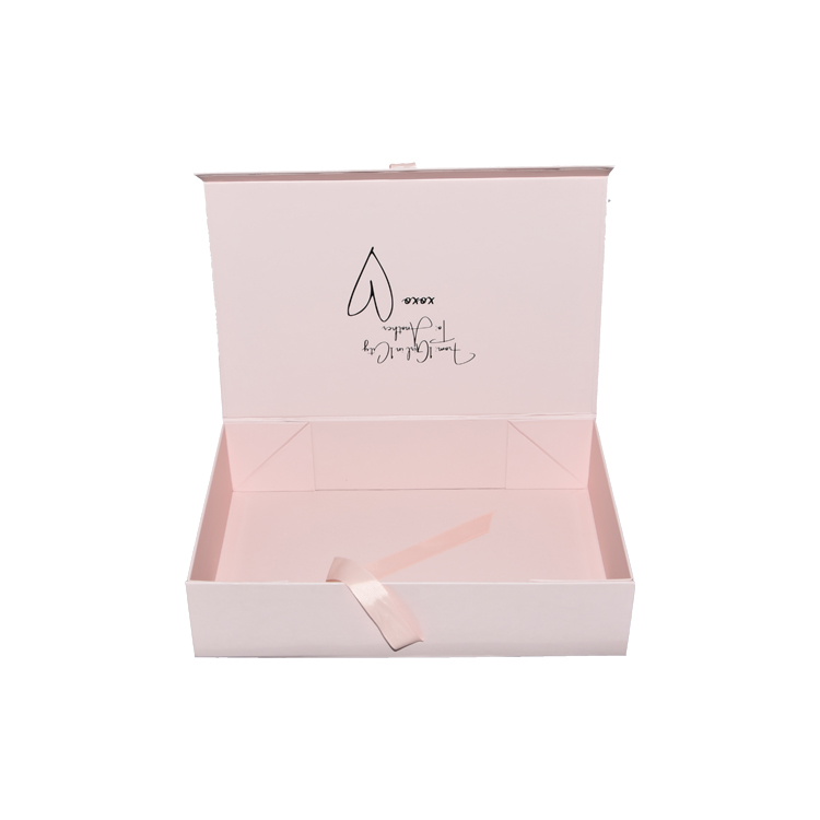 Custom Logo Magnetic Closure Folding Paper Packaging Box Newborn Baby Gifts Box Set Clothes Storage