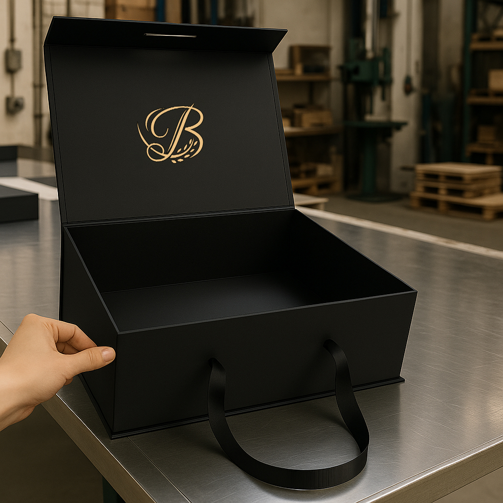Free Sample Portable OEM Rectangle Custom Cardboard Flat Pack Folding Clothing Box Packaging Magnetic Paper Foldable Gift Box