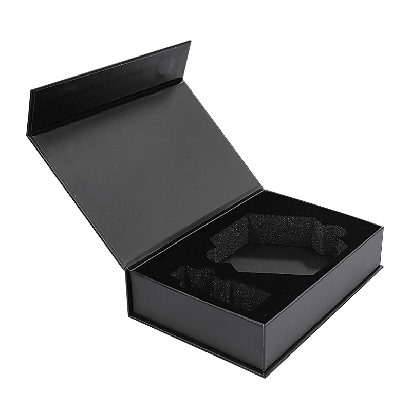 Custom Logo Luxury Eco Friendly Art Paper Magnetic Flap Lid Box Packaging Gift Box with Inserts