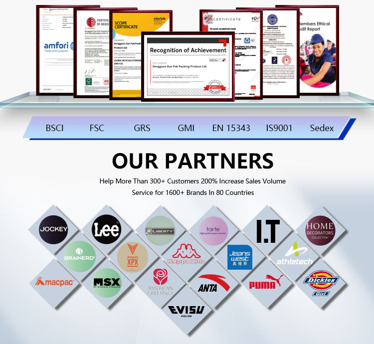 GRS Certified Customizable Shipping Bags Mailer Recycled PPWR Regulations Clothing Packaging Custom Polymaile Bags