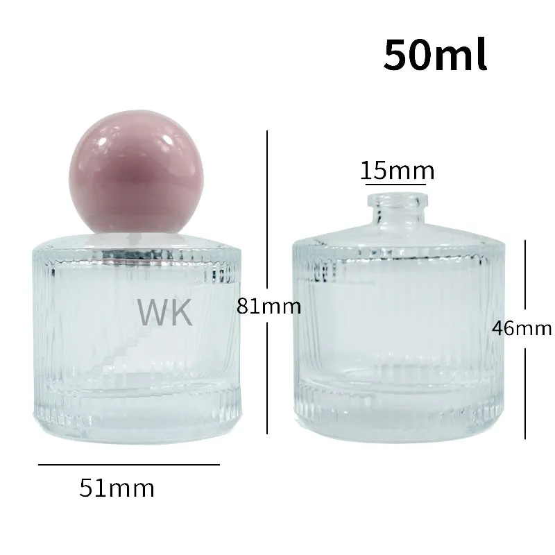 Empty Luxury Perfume Bottle Glass Bottle Packaging for Perfume with Spray