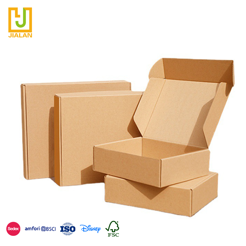 Manufacturer Large Color Printed Cardboard Box Mailing Apparel Box Corrugated Custom Shipping Boxes With logo Packaging