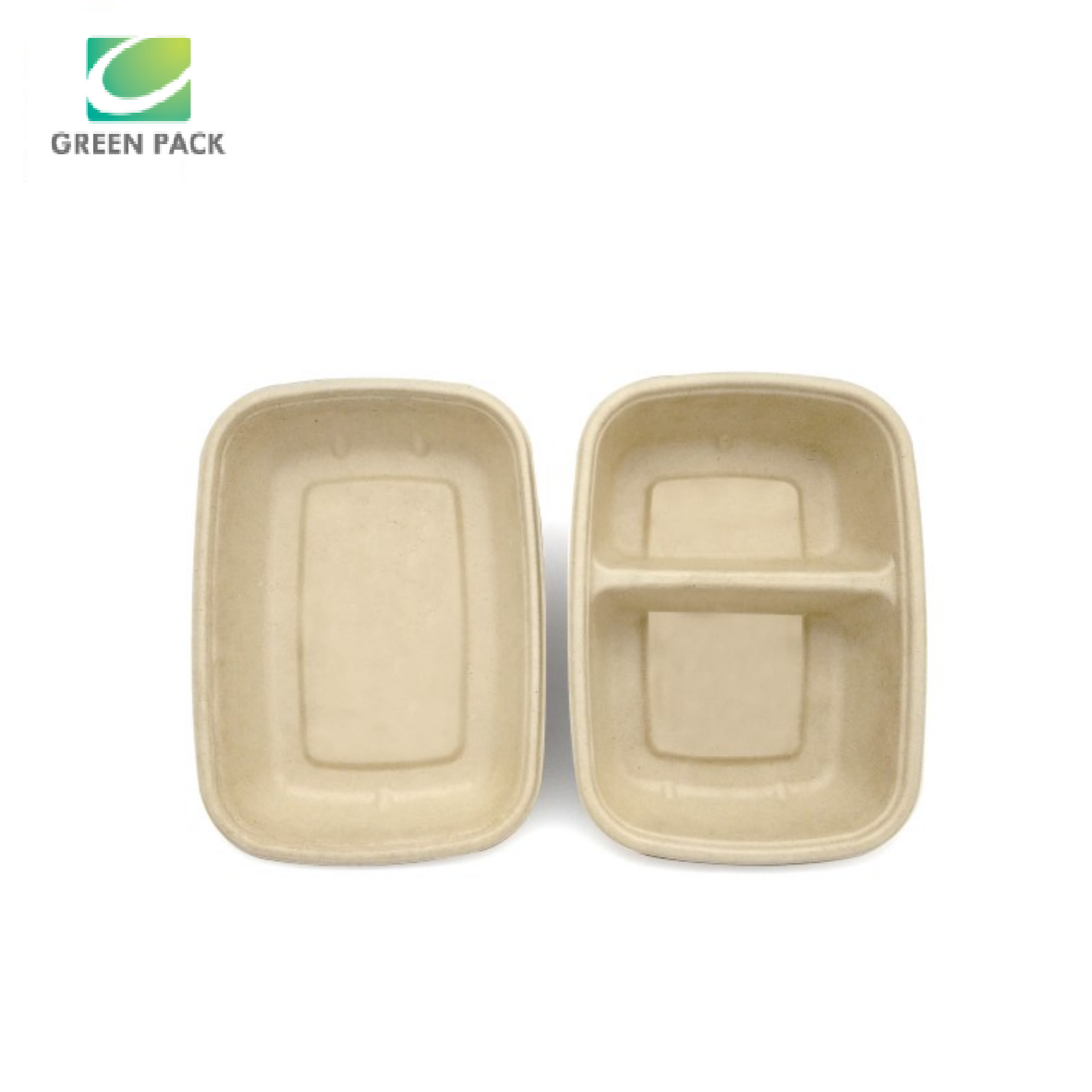 Disposable Bagasse Biodegradable Takeaway Customized Compostable Container Paper Food Packaging