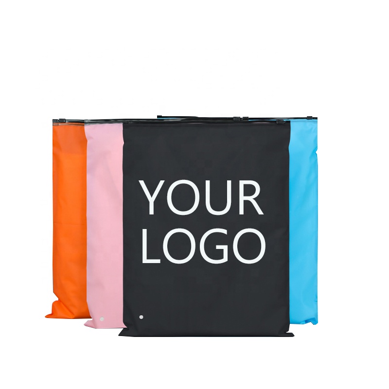 Recycled Matte Frosted Apparel Ziplock Shipping Clothing Packing Bag Plastic Bags Poly Ldpe Zipper Ziplock Bags With Slider