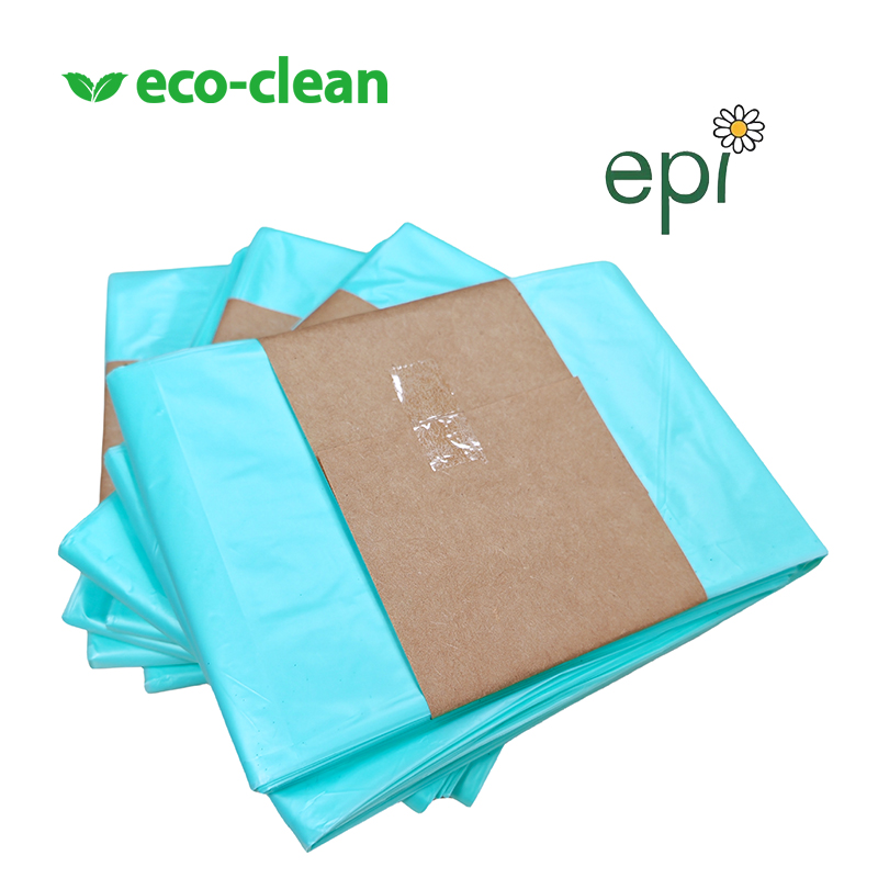 Eco-clean Degradable EPI Eco-friendly Thickened Leak-proof Smart Trash Can Replaces Garbage Bags Diaper Pail Refill Bags