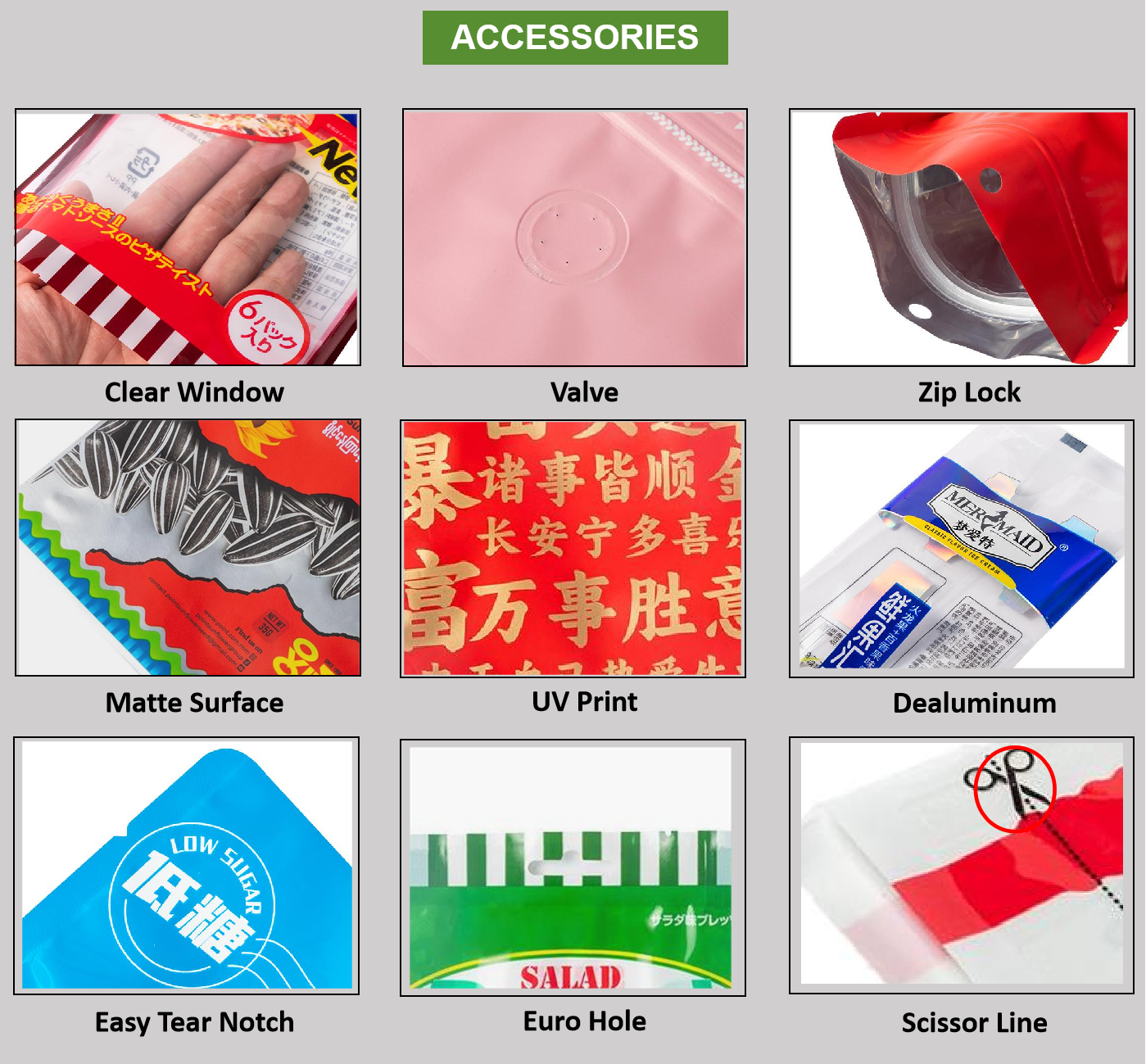 Bag Types Option 2