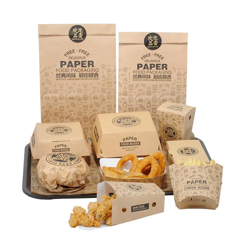 Eco-Friendly Fast Food Packaging: Custom To-Go Boxes for Fried Chicken, Burgers, & French Fries