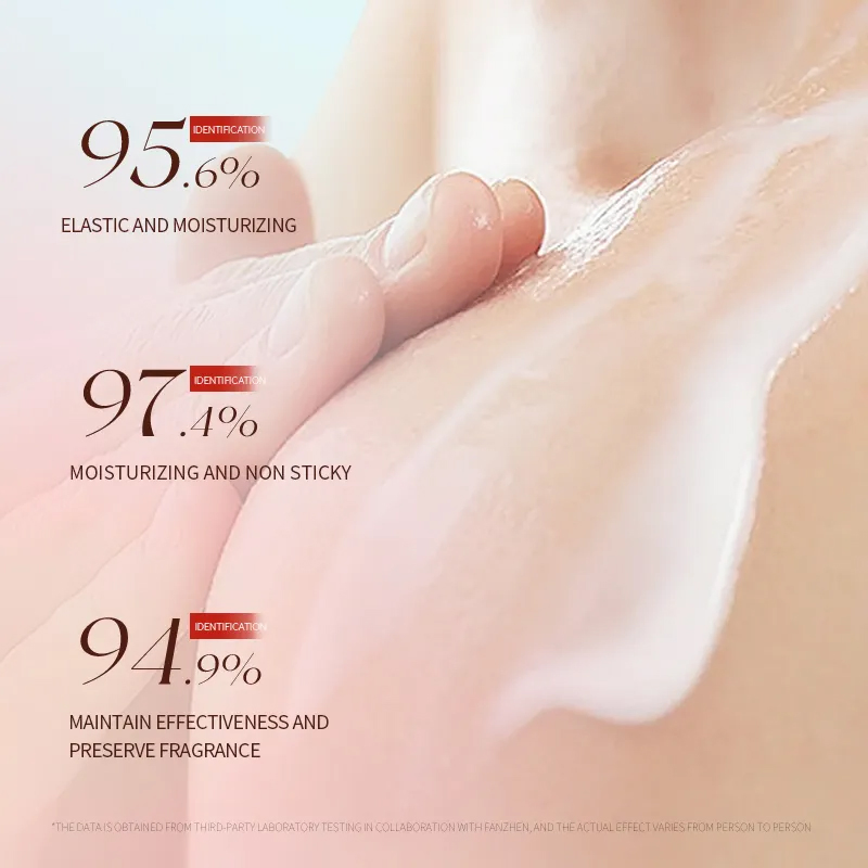 Ditong Double Tube Non-Greasy Herbal and Hyaluronic Acid Moisturizer Cherry Body Lotion