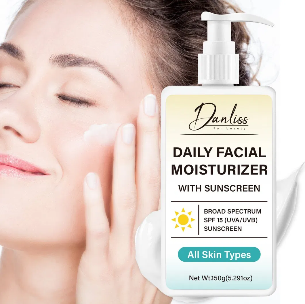 SPF 30 24 Hours Daily Facial Moisturizer Cream Lotion for Skin Types Lightweight Non-Greasy Feel Water Resistant Wasserfest with Hyaluronic And vitamin E