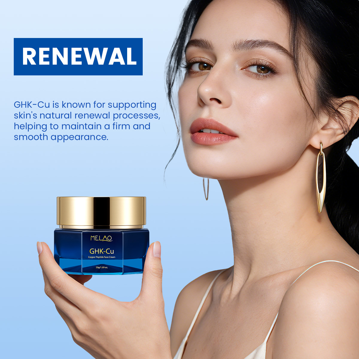 Custom logo Face Care Moisturizer Anti Aging Neck and Face Lifting Peptides Day and Night Cream