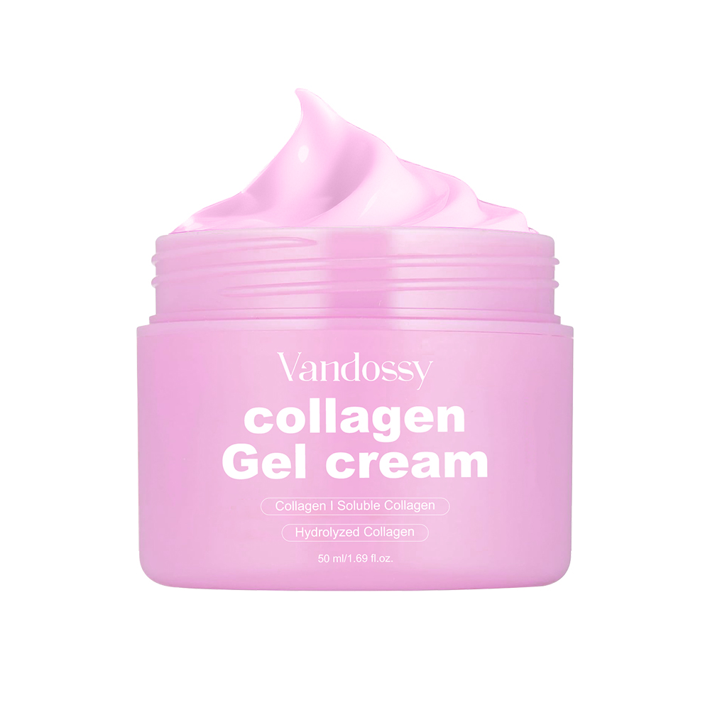 Niacinamide Freeze-Dried Hydrolyzed Collagen Lightweight Gel Cream Barrier Boosting Moisturizer Glycerin Glowing Lifted Skin