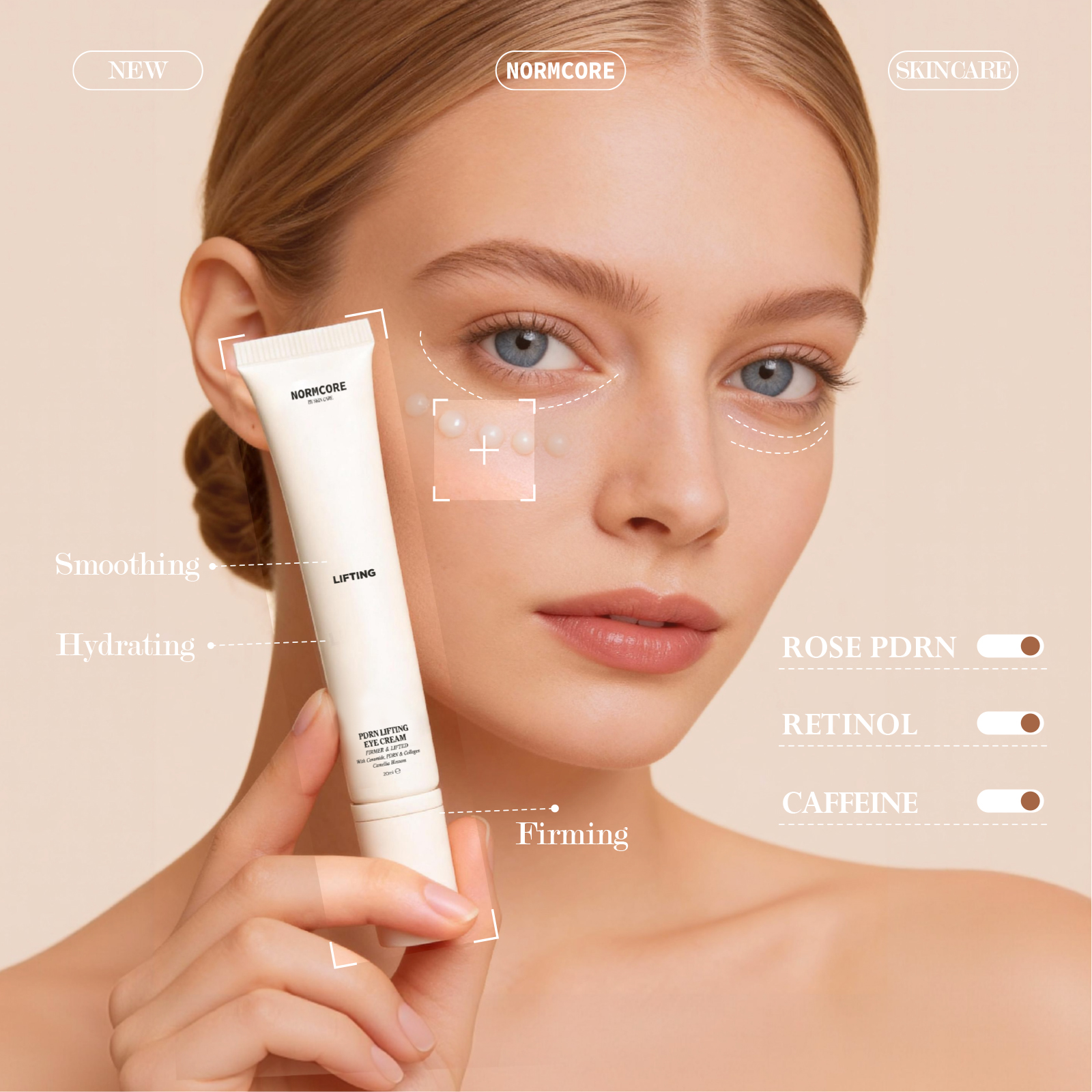Wholesale PDRN Lifting Collagen Eye Cream