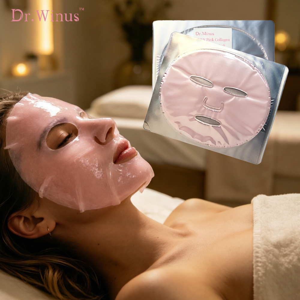 Custom PDRN Salmon DNA Crystal Facial Mask Skin Regeneration Hydrating Firming Soothing Revitalizing Anti Aging Face Care