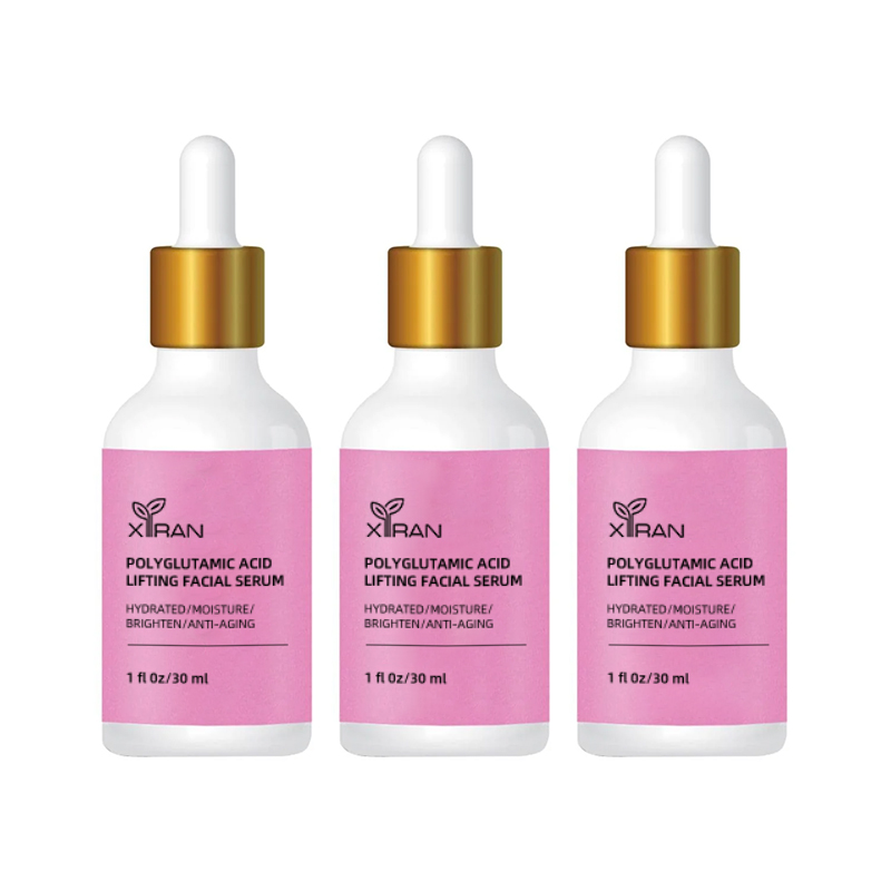 Oem No Logo Brighten Essence for Daily Skin Care Serum Polyglutamic Acid Anti-Aging Lifting Facial Serum