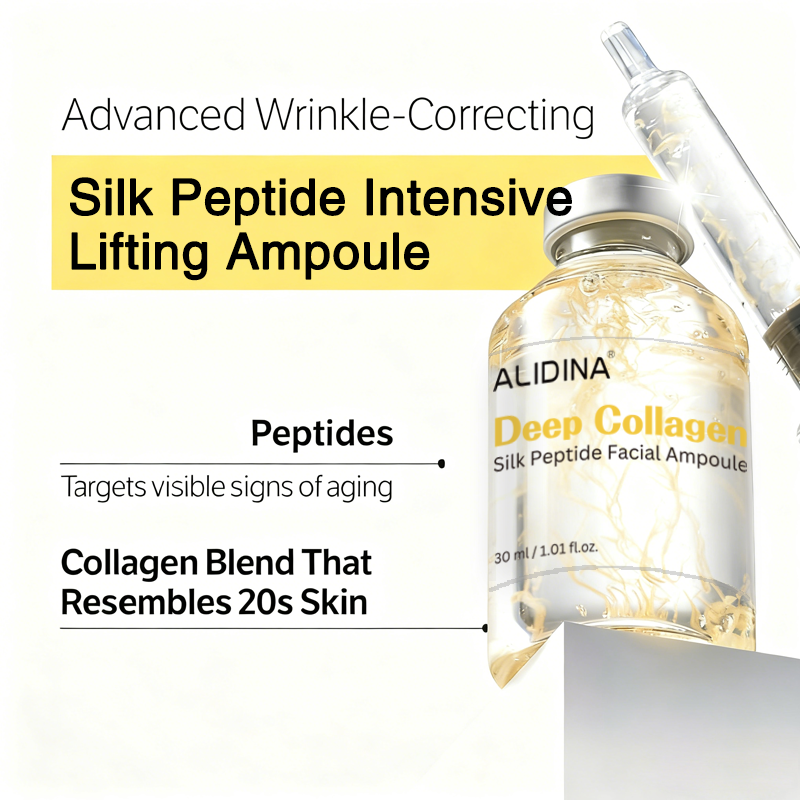 ZS Best Seller PDRN Glow Boosting &amp; Silk Peptide Intensive Lifting Ampoule for Anti-aging,Tightening, Smoothing, Hydrating