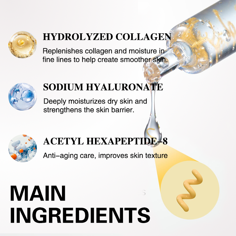G Silk Peptide Intensive Lifting Ampoule Moisturizes Firms Lifts Korean Anti-Aging Essence Smooths Wrinkles Improves Elasticity
